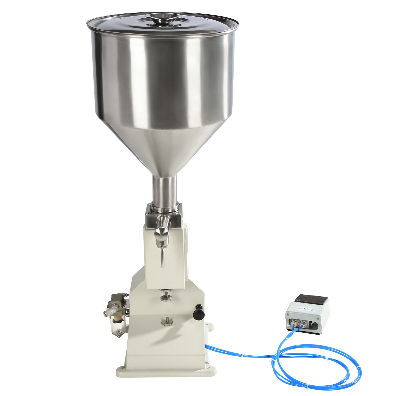 NEW A02 Pneumatic Liquid Paste Filling Machine For Cream Shampoo Cosmetic 5~50ml