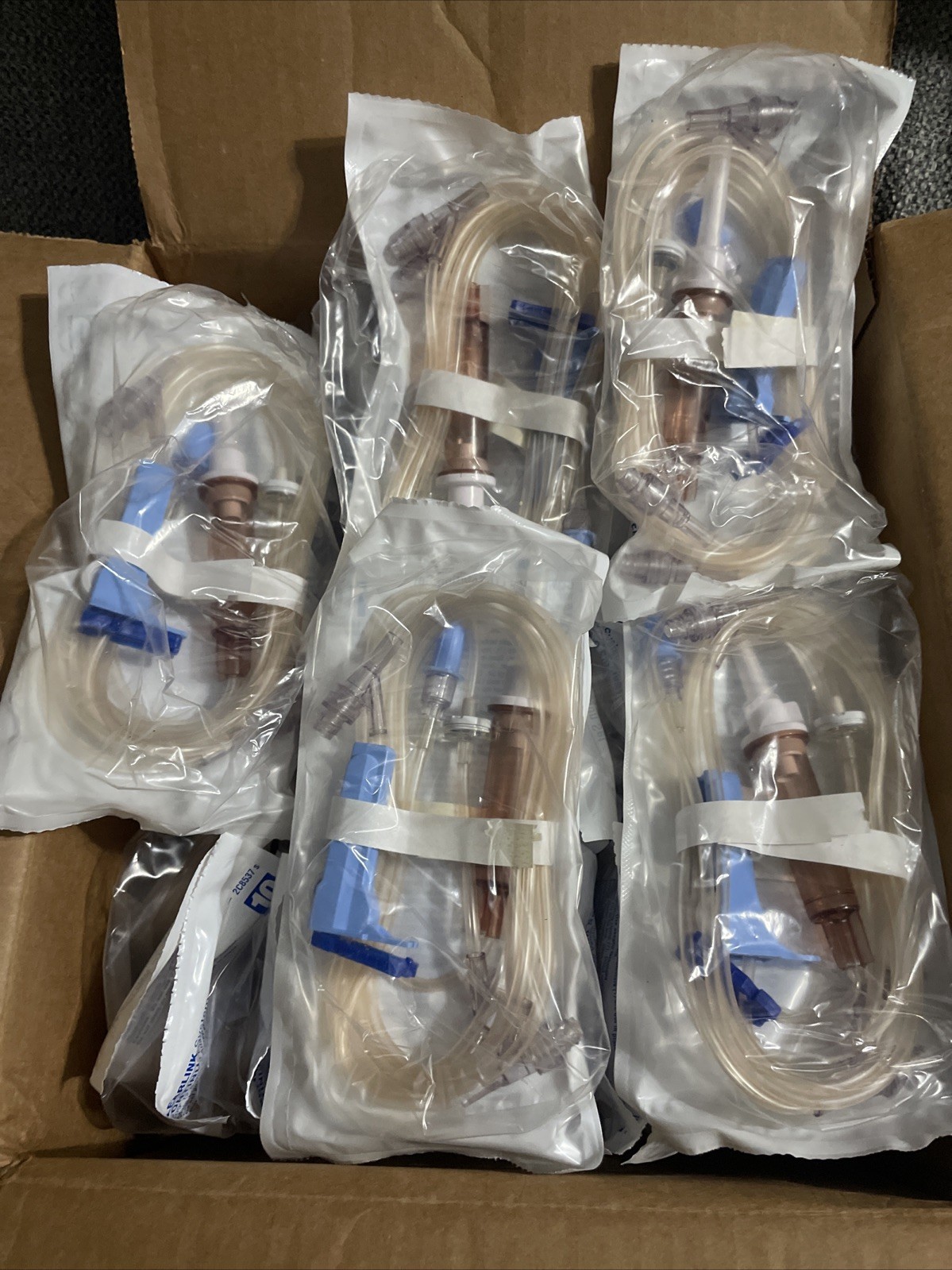 48 CASE Baxter 8537 Clearlink System CONTINU-FLO solutions Set 109”