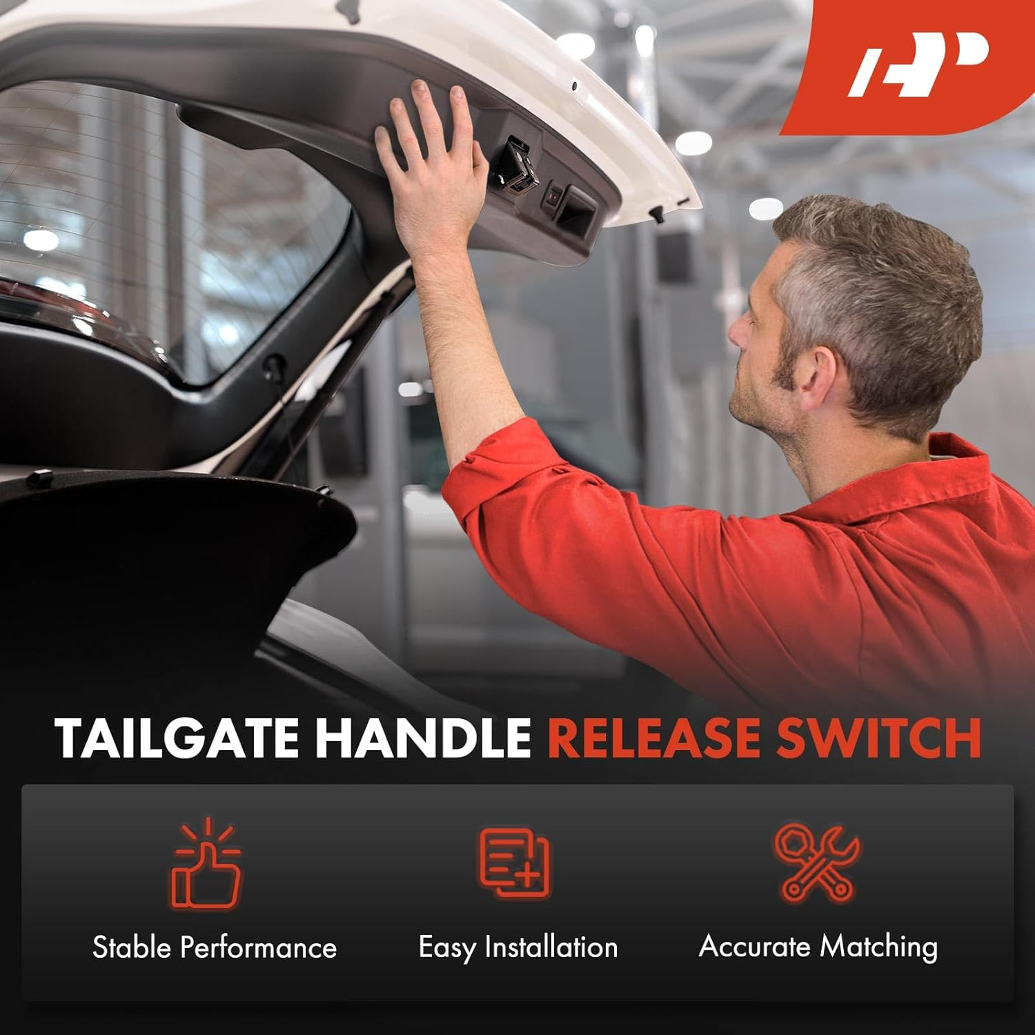 Tailgate Handle Release Switch Compatible with Dodge Grand Caravan 2005-2010, Ca