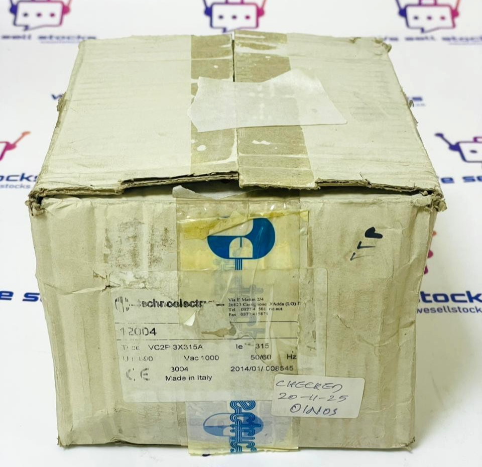 Technoelectric VC2P 3X315A Switch Disconnector 315A 3-Pole