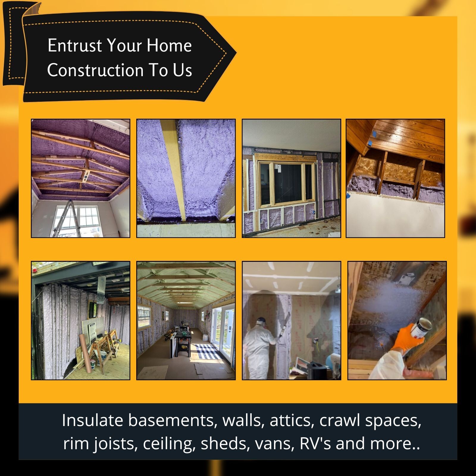 Vega Bond Purplecoat Single Component Spray Foam Insulation 24-Pack Set-480BF