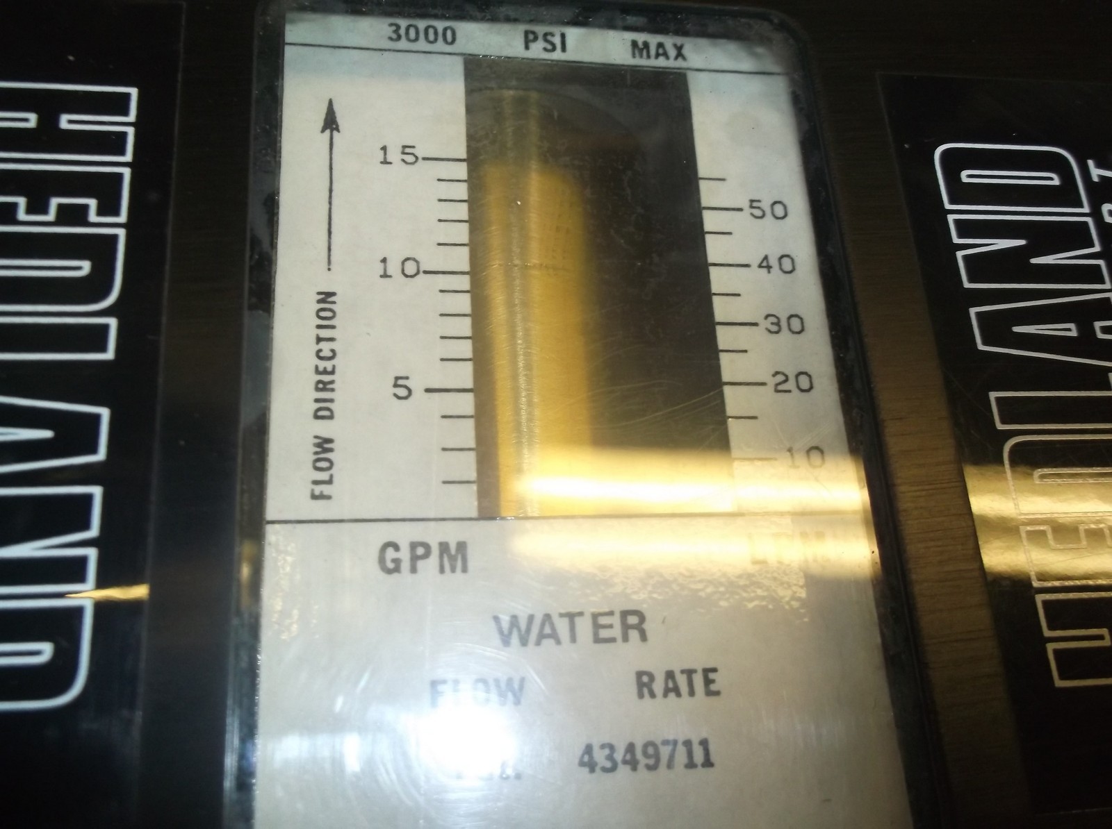 NEW Hedland Flow-Alert Flow Meter w/ Electrical Signal 785315 *FREE SHIPPING*