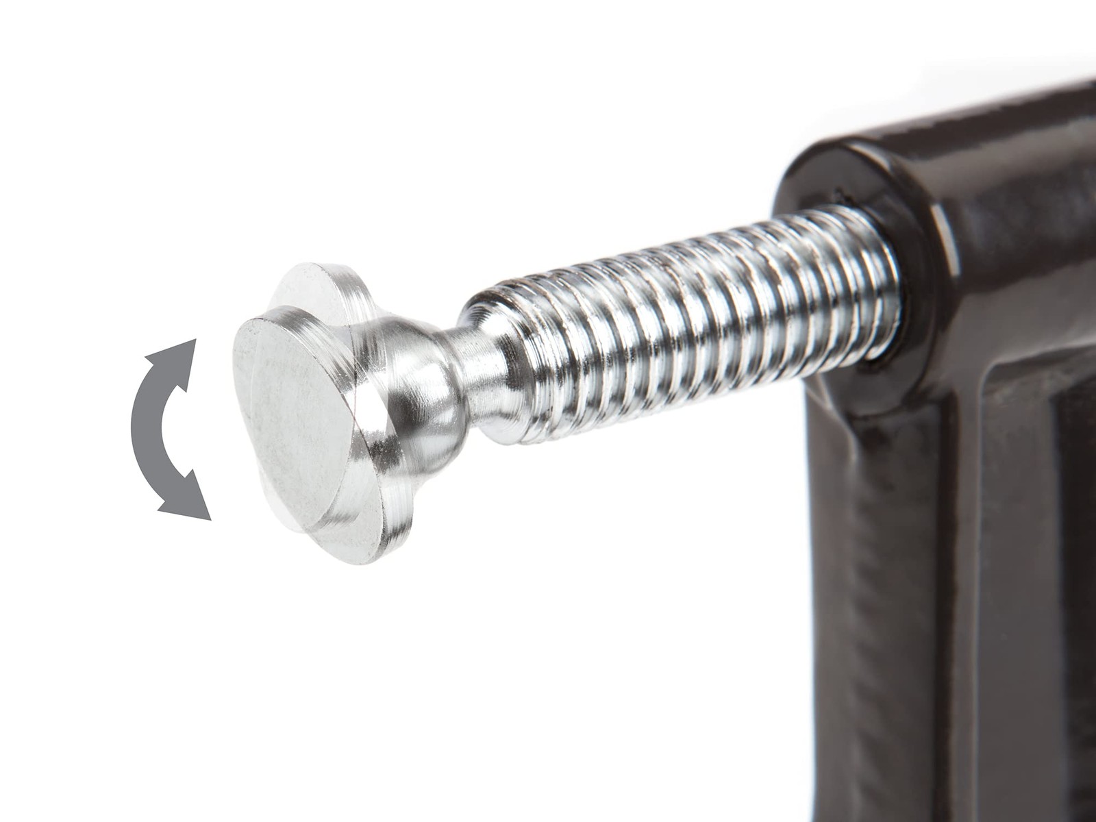 TEKTON 6 Inch Malleable Iron C-Clamp | 4027 6 in., Not Specified