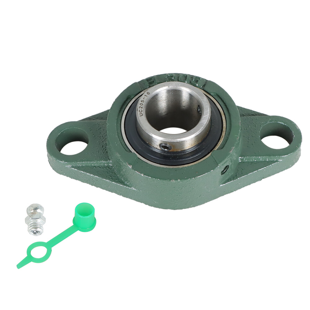 10 pcs UCFL205-16 Pillow Block Flange Bearing 1″ Bore 2 Bolt Solid Base