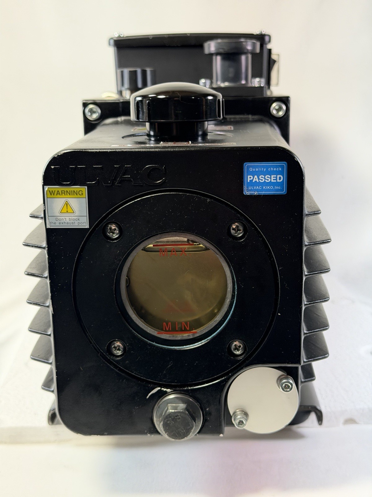 ULVAC GLD-136C Direct Drive Rotary Vane Vacuum Pump Tested 5.3 mTorr w/ VIDEO