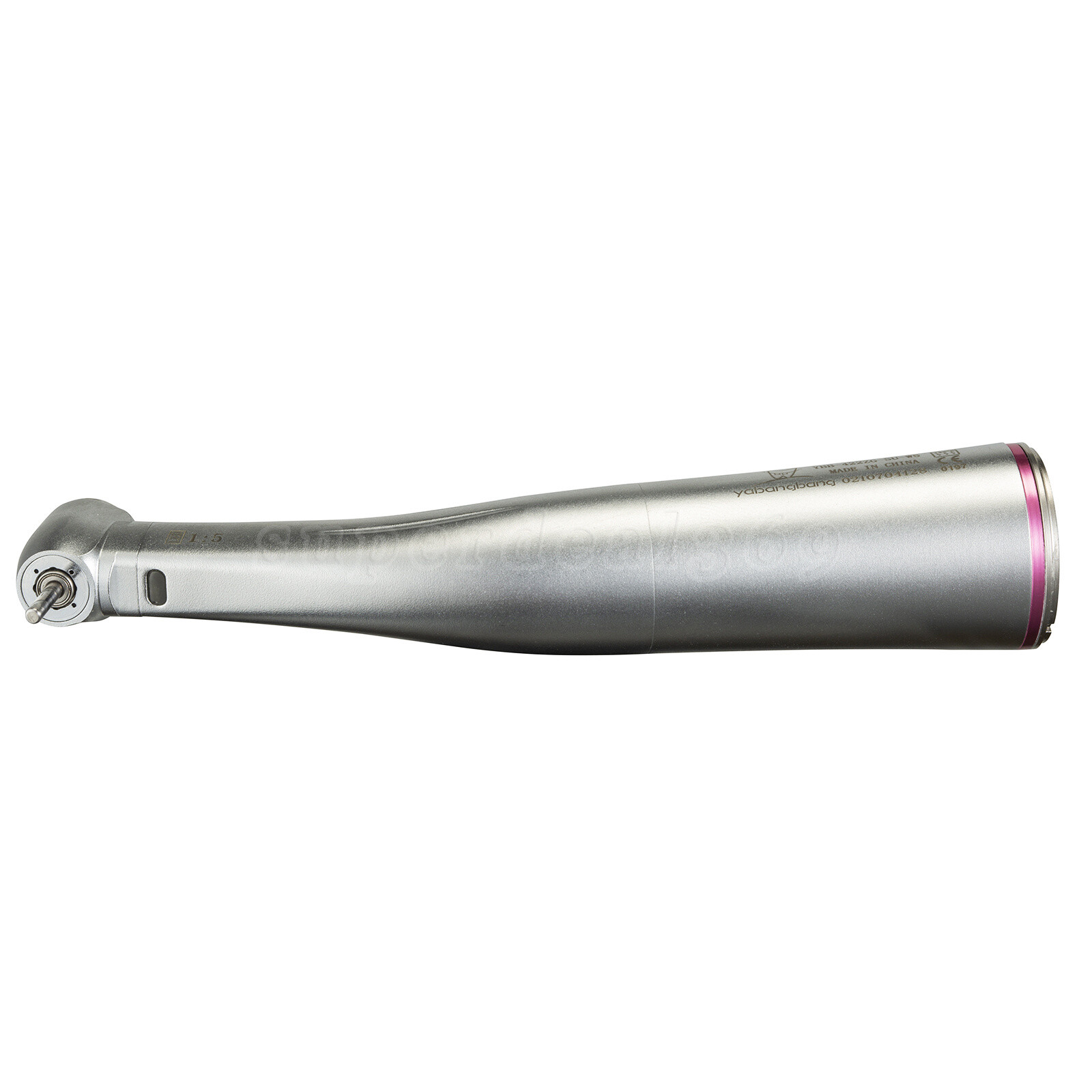 NSK Style LED Dental 1:5 Fiber Optic Contra Angle Fit Micro Motor