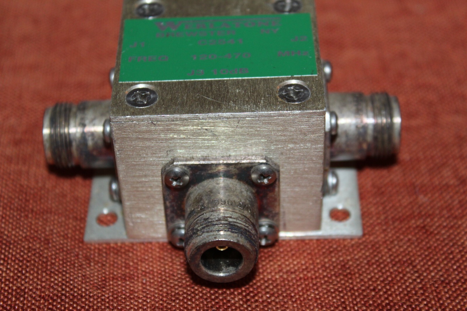 Werlatone C2541 Directional Coupler 120-470 MHZ