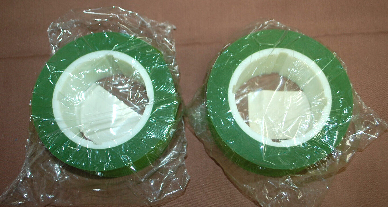 3M Green 261X Imperial Lapping Film Roll 30MIC 3MIL 2″ x 150′ x 3″ 2 Rolls T1552
