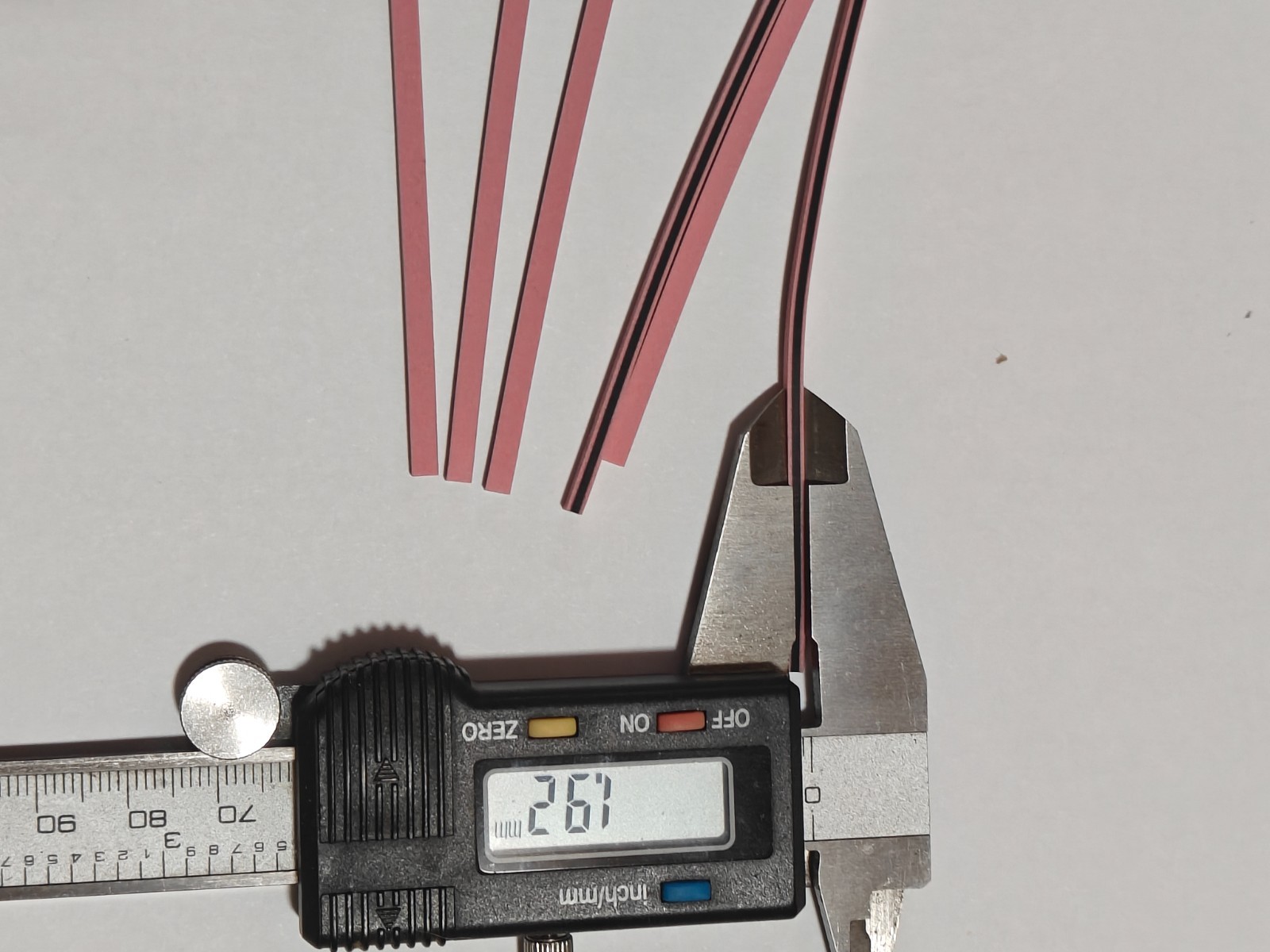6 pcs conductive silicon zebra connector 100 mm x 3 mm x 2 mm strip LCD watch
