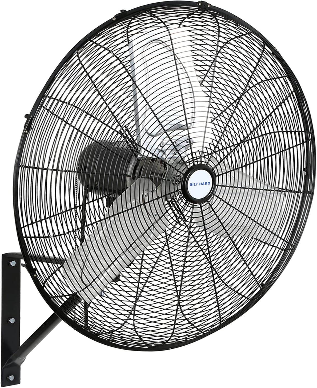BILT HARD 6500 CFM 24″ Industrial Wall Fan 3 Speed for Garage UL Listed