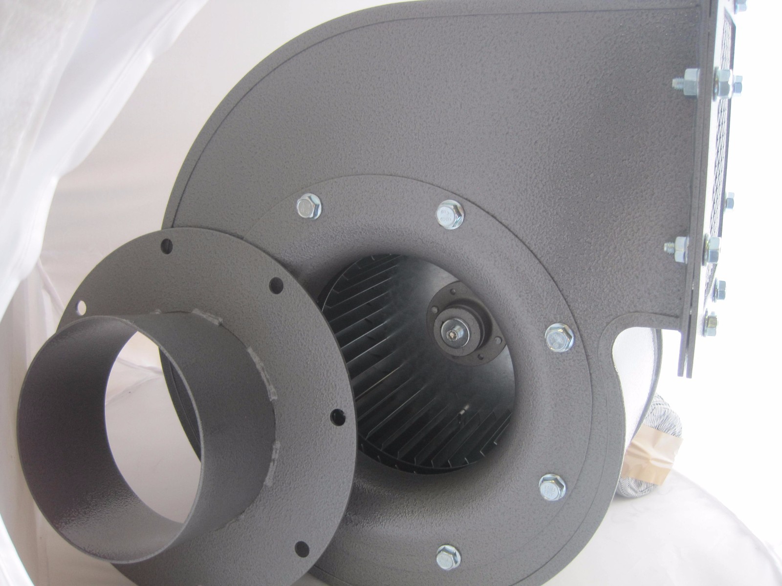 Industrial Centrifugal Fan Blower 2400m3/hr 2900rp Fume Extract Biomass Powerful