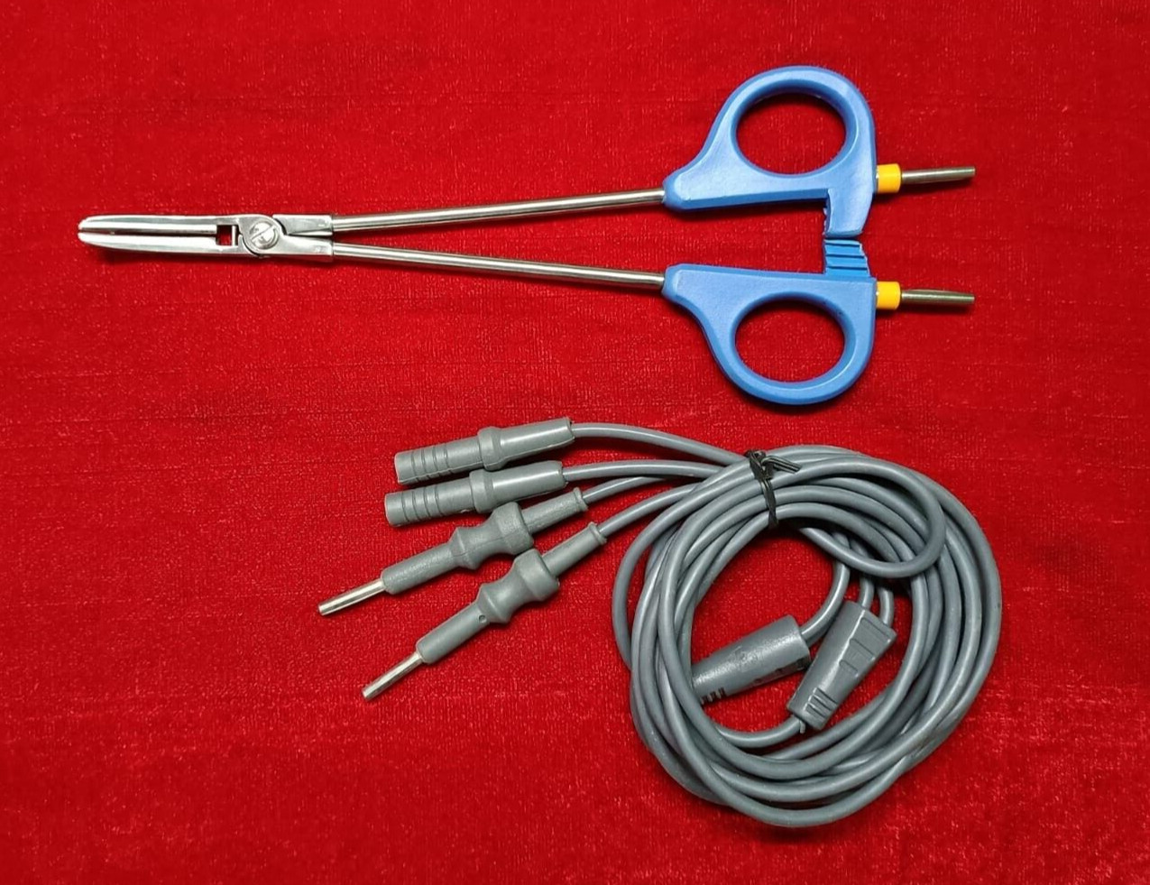 Laparoscopic Vessel Sealing Biclamp (Bipolar Clamp) Best Quality Reusable Instru
