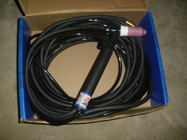 CK17 Air Cooled TIG Torch Kit Valve 150A 25′ CK17V-25-2 RG