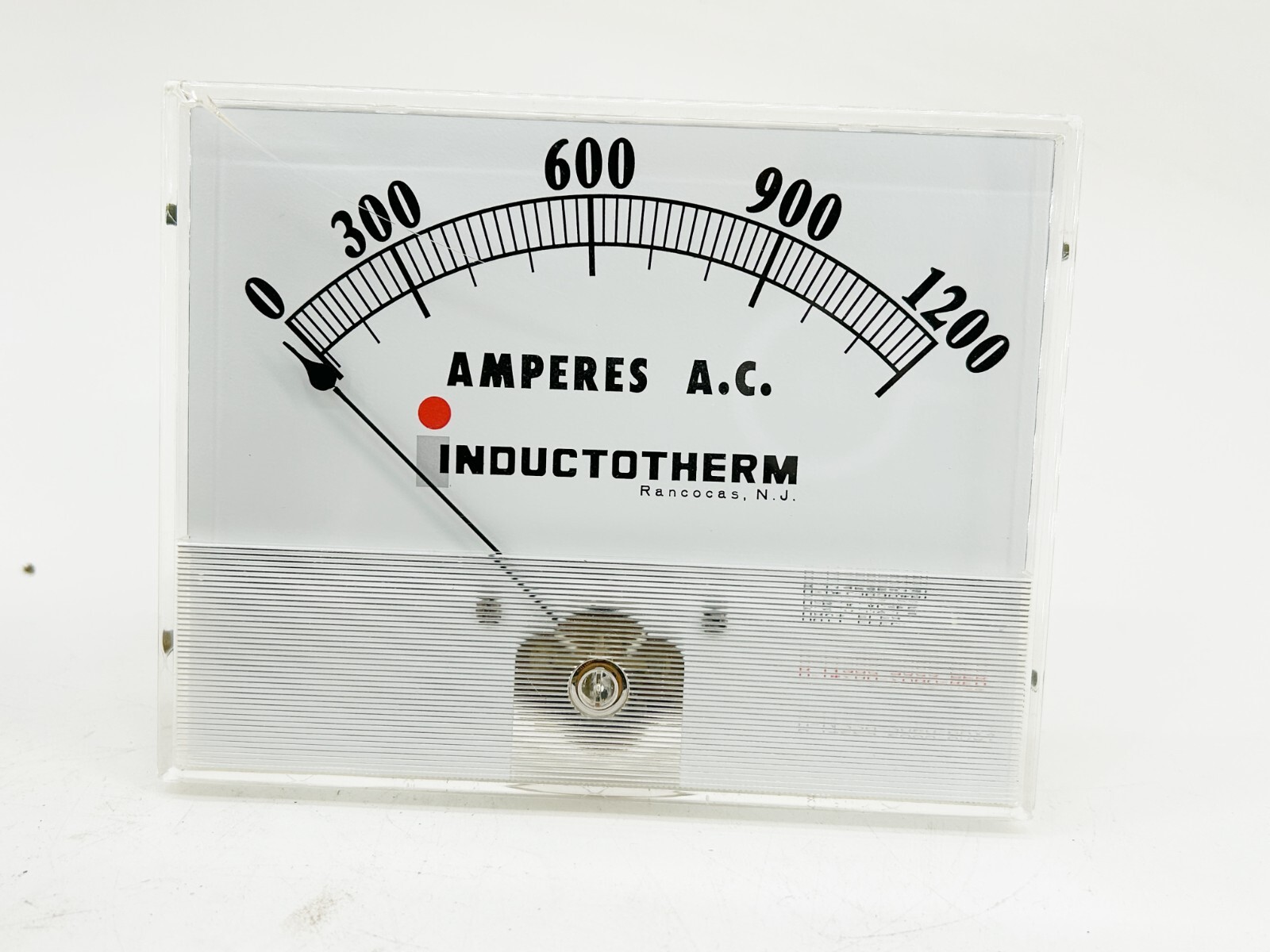 New Inductotherm 153-0069 Gauge 1200 Amperes A.C. N3869-D14756RLNONE