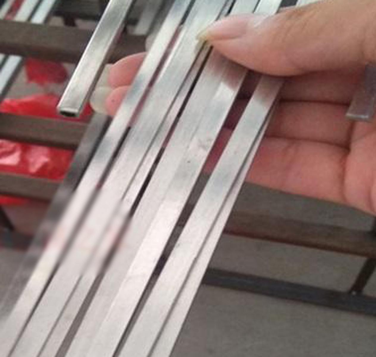 2pcs 3mm ±10% x 20mm ±10% x 330mm(13 inch) 304 Stainless Steel Flat Bar Sheet