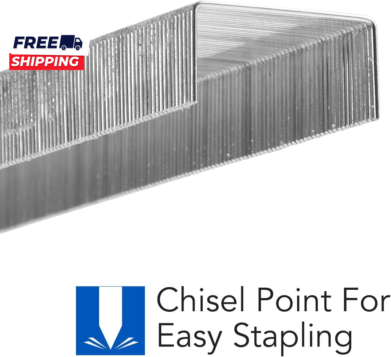 Standard Staples 1/4″ Full Strip Box of 5,000…….