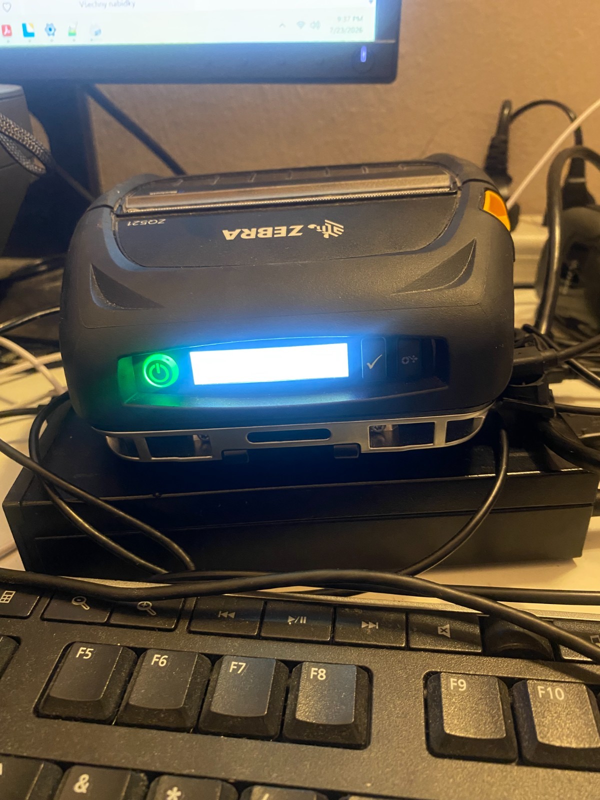 Zebra ZQ521 Mobile Printer (ZQ52-BUE000E) Bluetooth – Tested w/ Battery & Bag