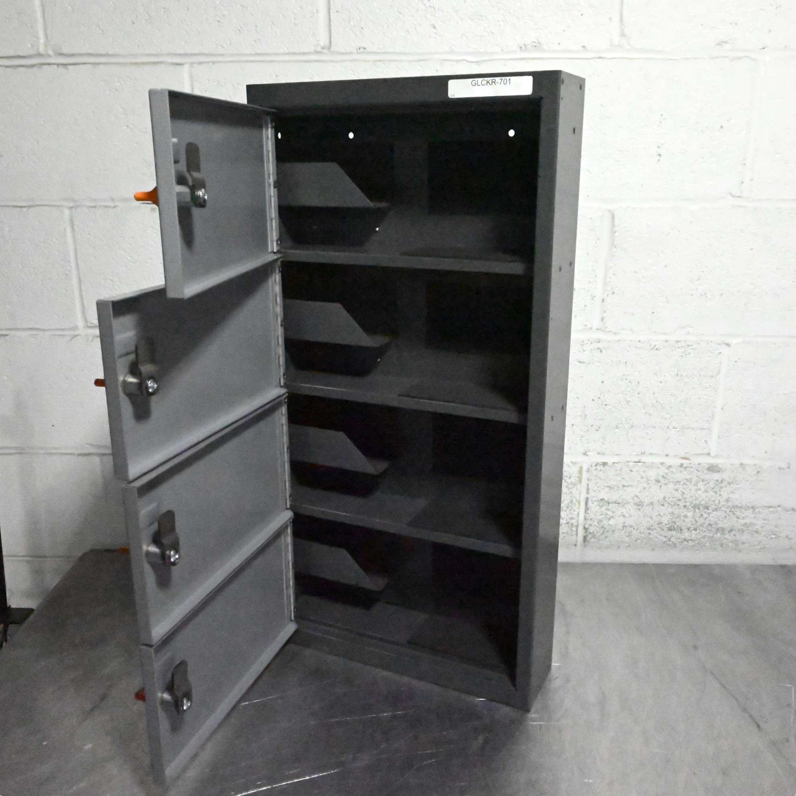 American Locker 4-Door Gun Safe Security Pistol Storage Cabinet Locker with Keys