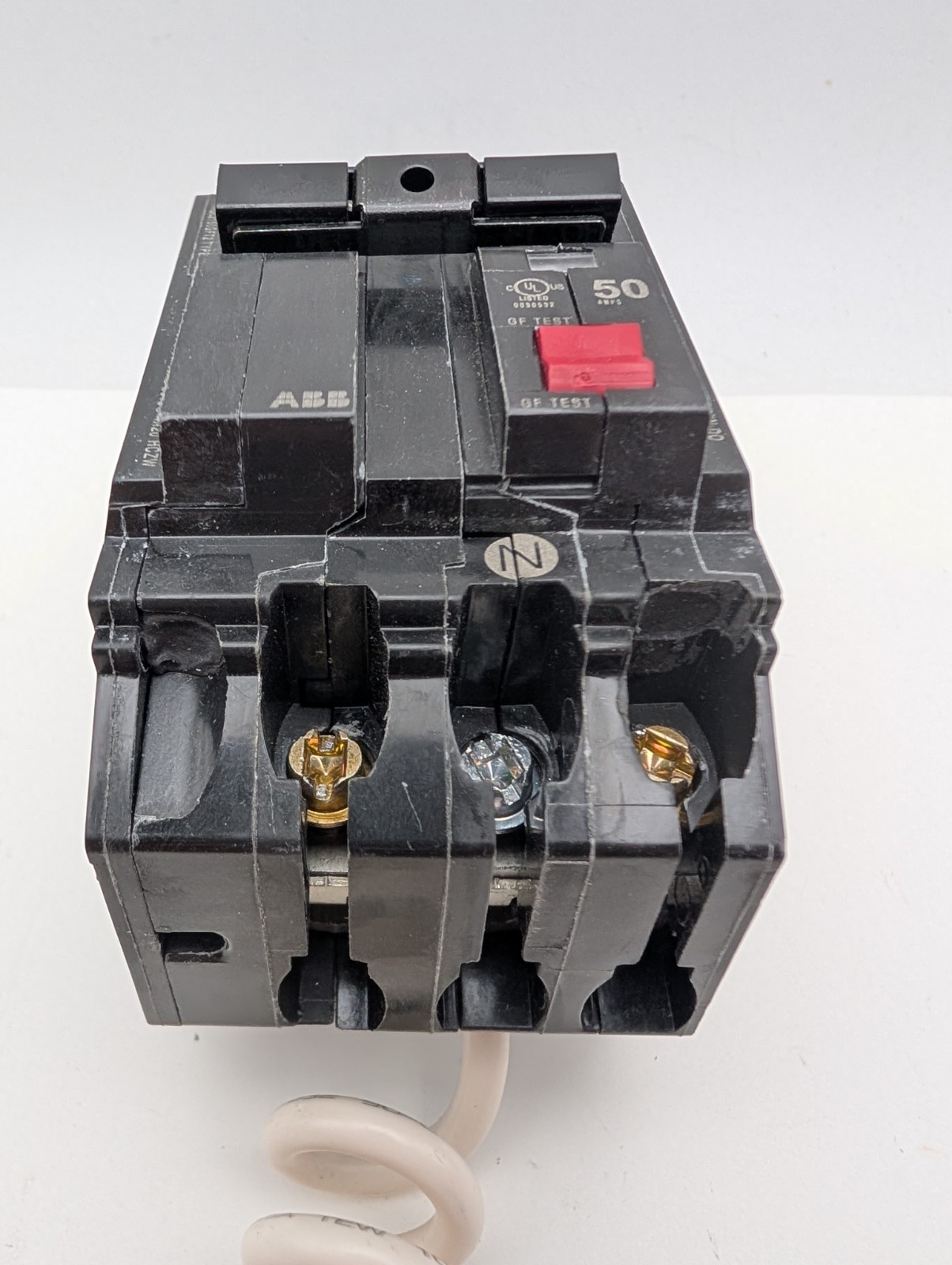 ABB 50Amp 2-Pole GFCI Ground Fault Breaker THQL2150GFT2A 240V (No Box)