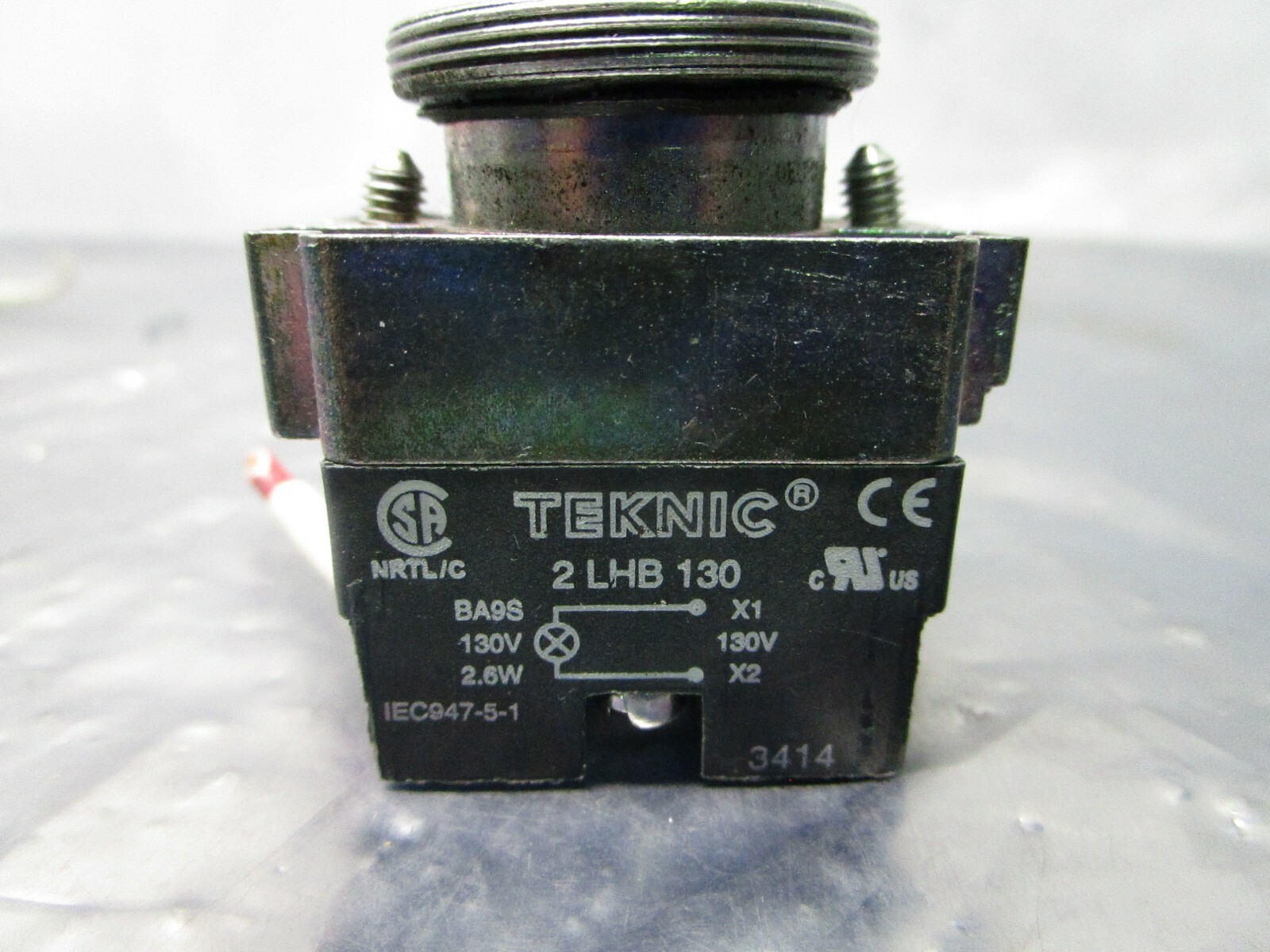 3 Teknic 2LHB130 Pushbutton, 101171