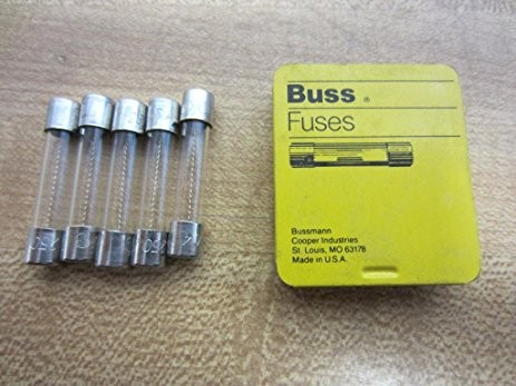 COOPER BUSSMANN BK/AGC-4-R FUSE, CARTRIDGE, 4A, 6.3X32MM, FAST ACT (5 pieces)