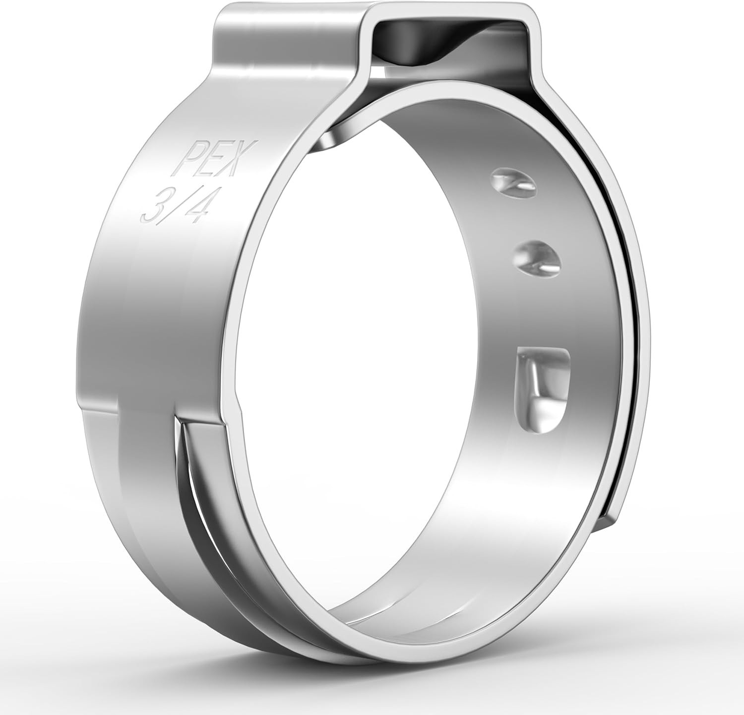 Bates- PEX Cinch Clamp Rings, 3/4″, «50 Pack, Stainless Steel, Pex Clamps