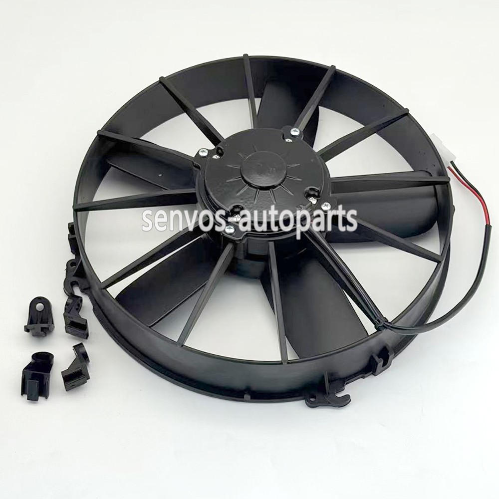 NEW Spal 12″ High Performance Puller Radiator Cooling Fan 1640 CFM Paddle Blades