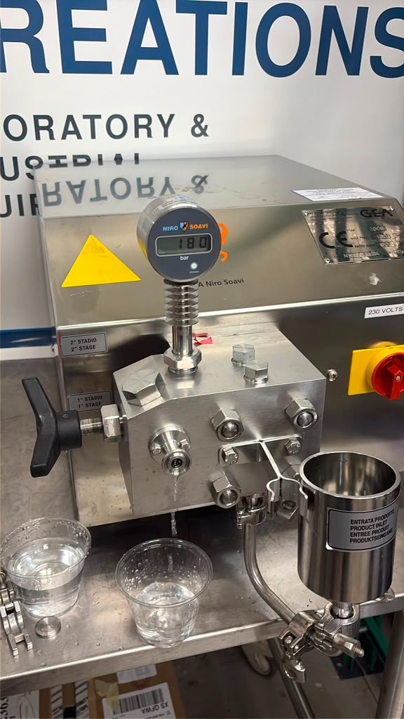 GEA Niro Soavi Homogenizer Combo: Panda Plus & NS1001L2K – Tested Working Great
