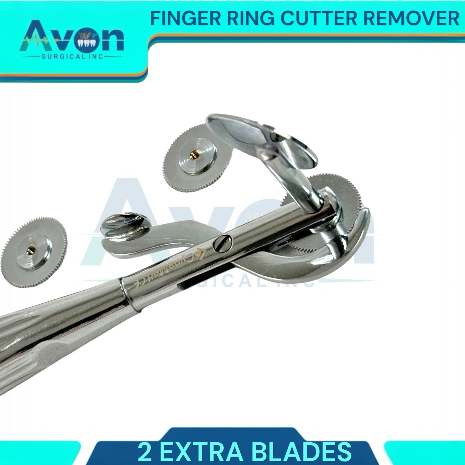 3 Pack – Emergency Finger Ring Cutter, Includes 2 Extra Rotor Blades, EMT/EMS