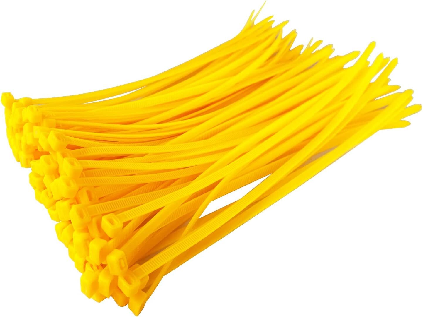 Green Garden Zip Ties 8 Inch 3.6MM 100 Pack Self Locking Nylon Cable Ties Plasti