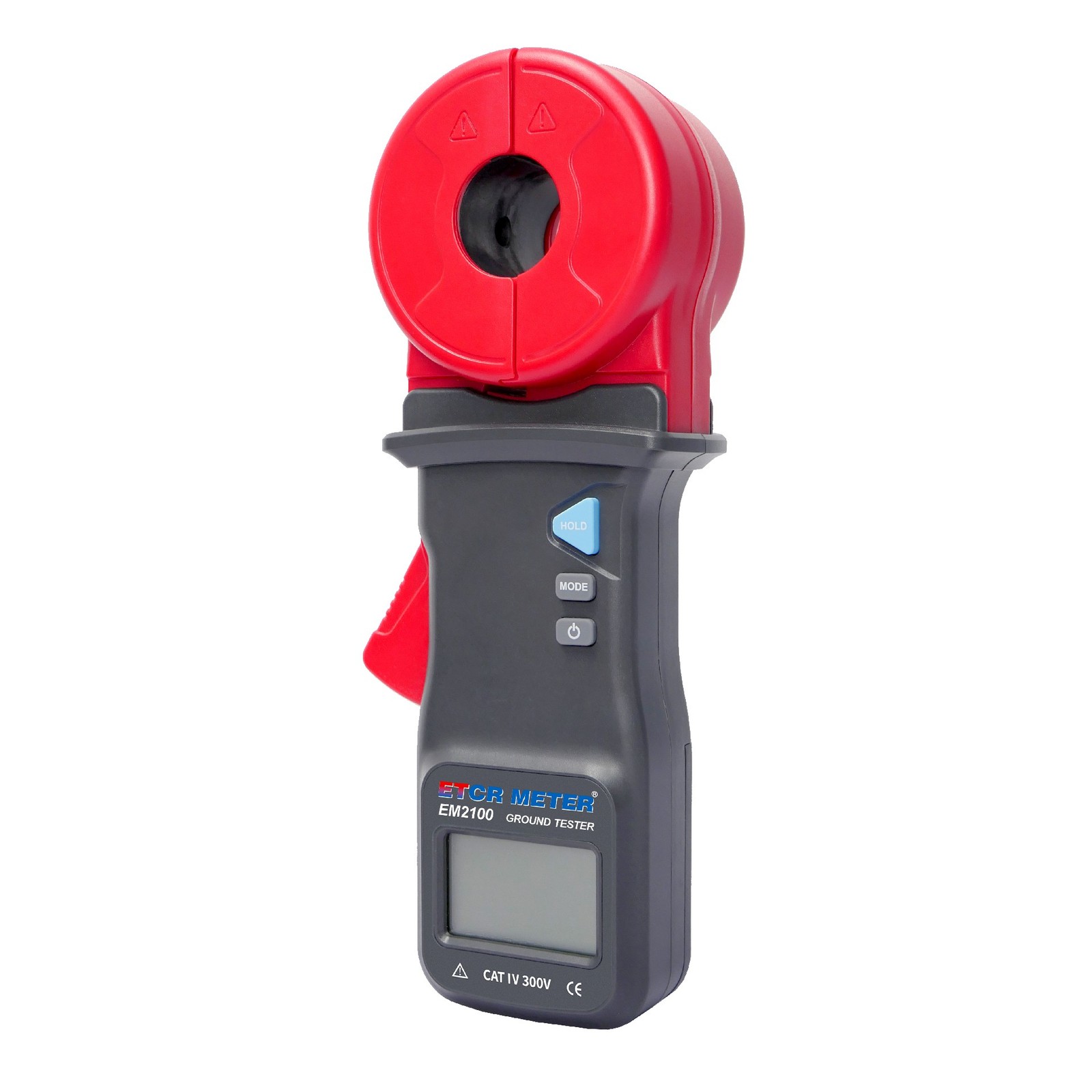 EM2100 Clamp-On Earth Ground Resistance Tester 0.010Ω~1000Ω New
