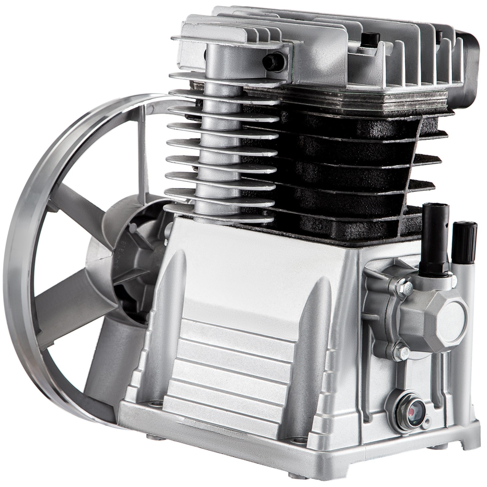 VEVOR Air Compressor Pump Motor 3HP Aluminum 160PSI 12CFM 2 Cylinder 1 Stage