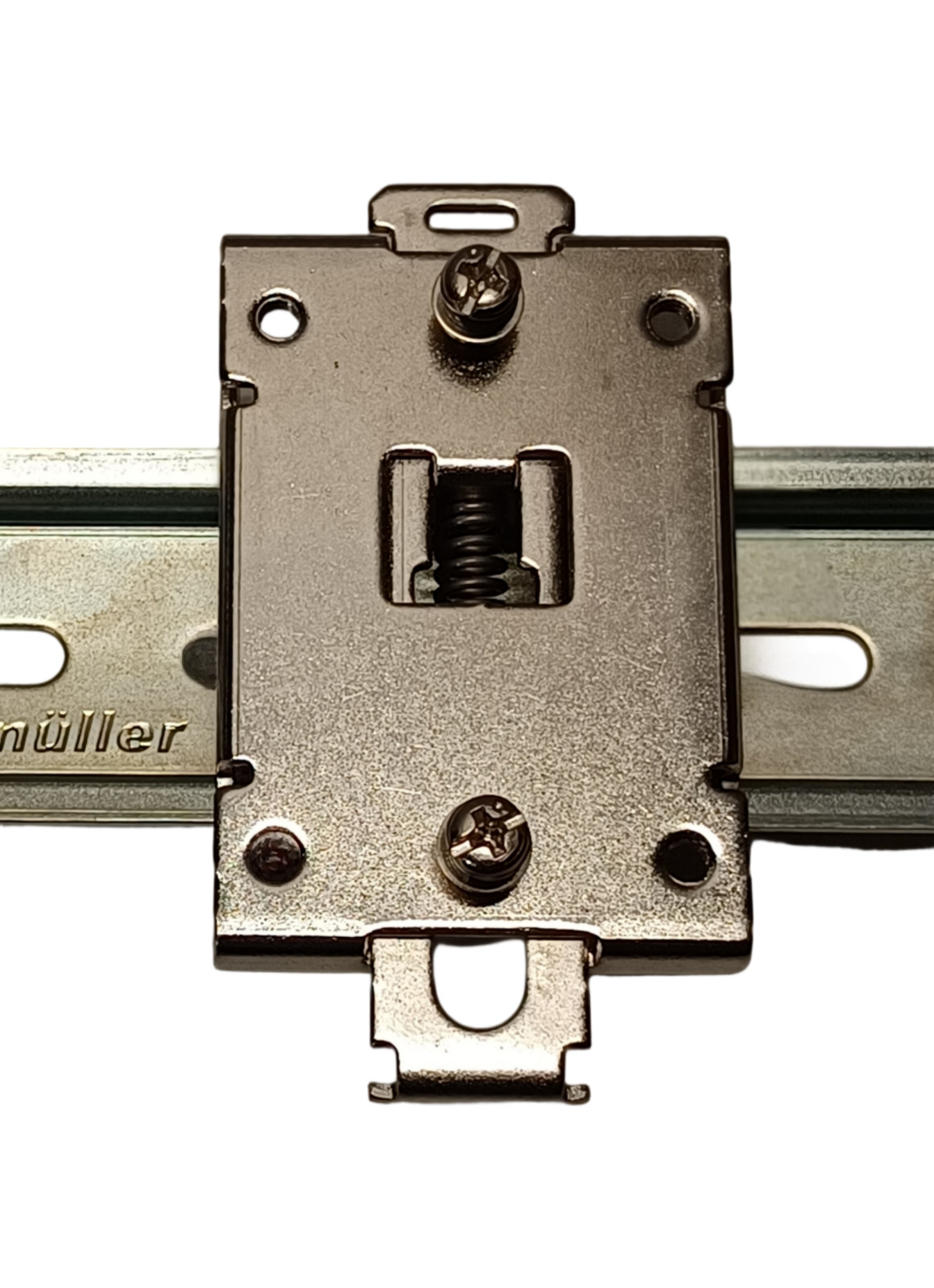 35mm DIN Rail Mounting bracket for SSR or Flasher – SSR /Heatsink mount clip