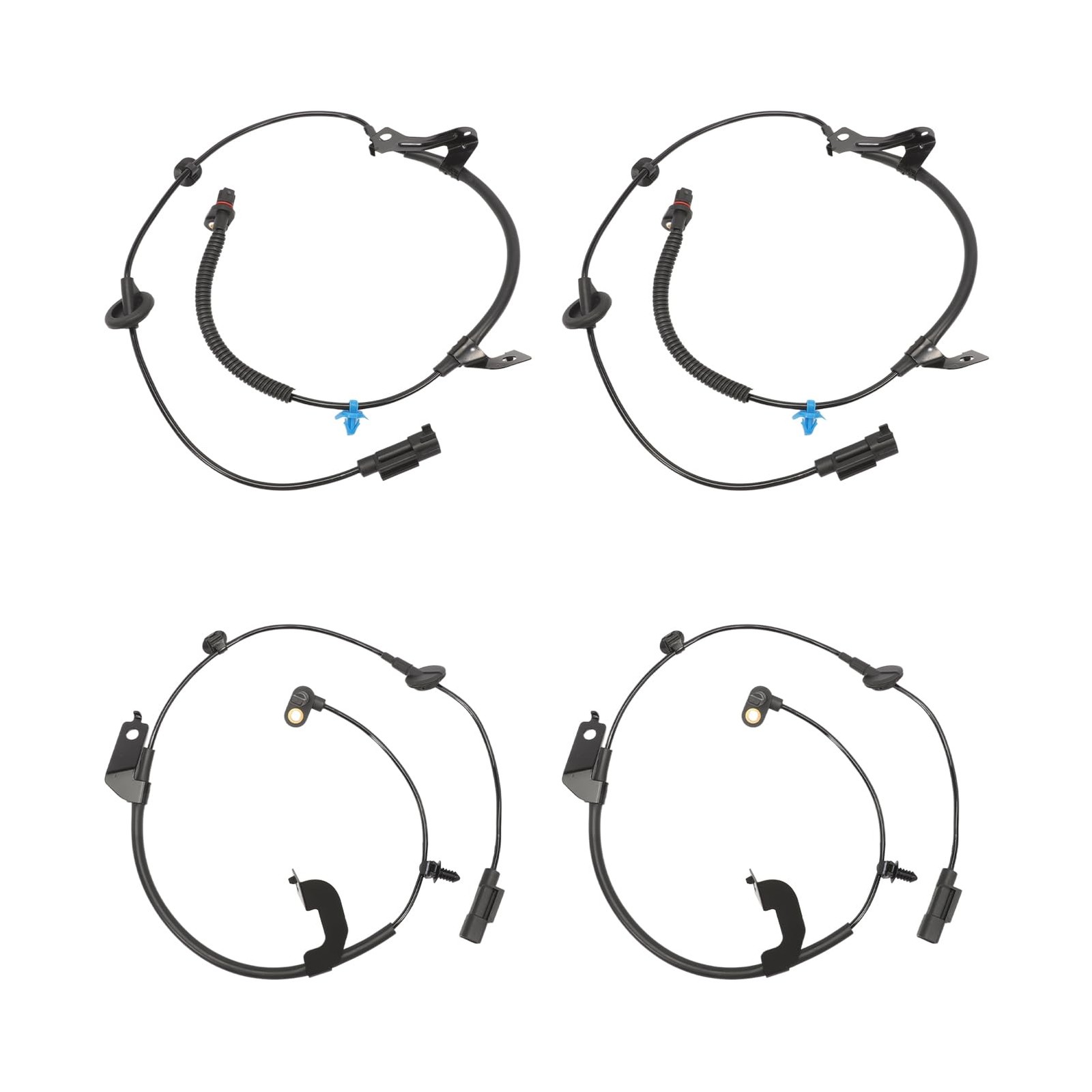 4 PCS ABS Wheel Speed Sensor Front Rear fit for Patriot/Compass/Caliber 2007-…