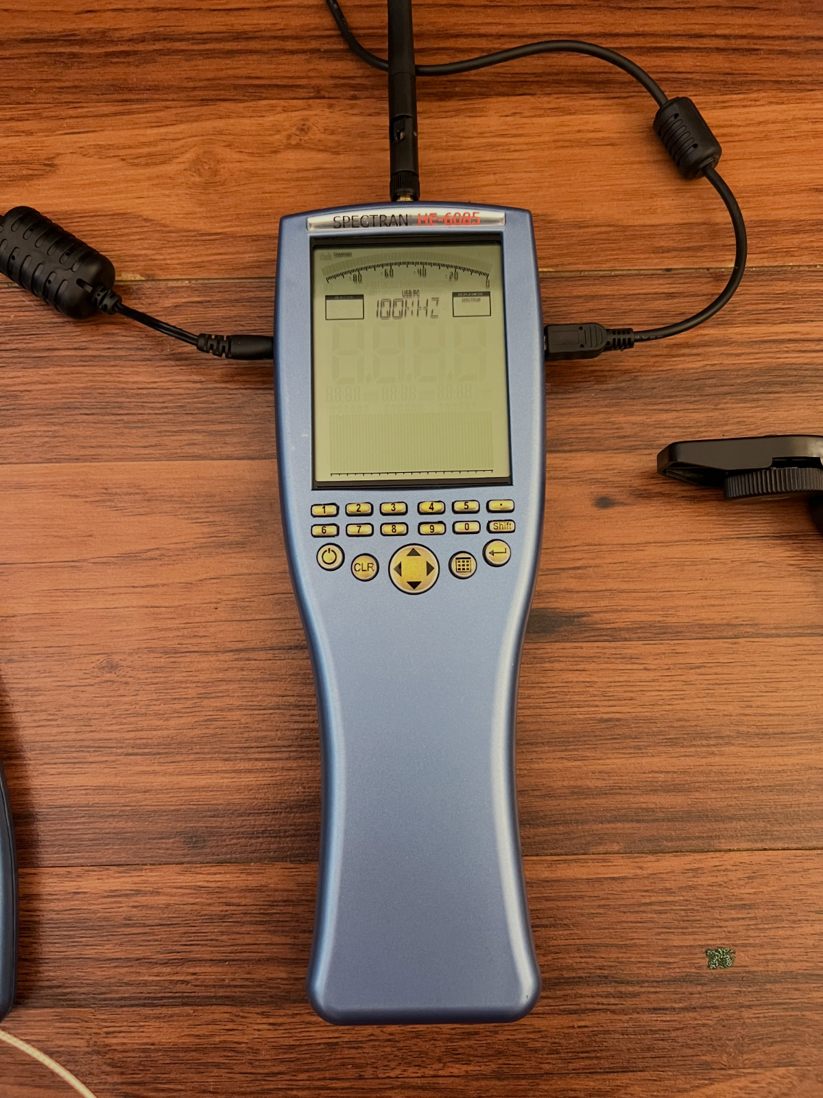 Aaronia SPECTRAN HF-6085 V4 Spectrum Analyzer w/ Option 020 Preamp – Working
