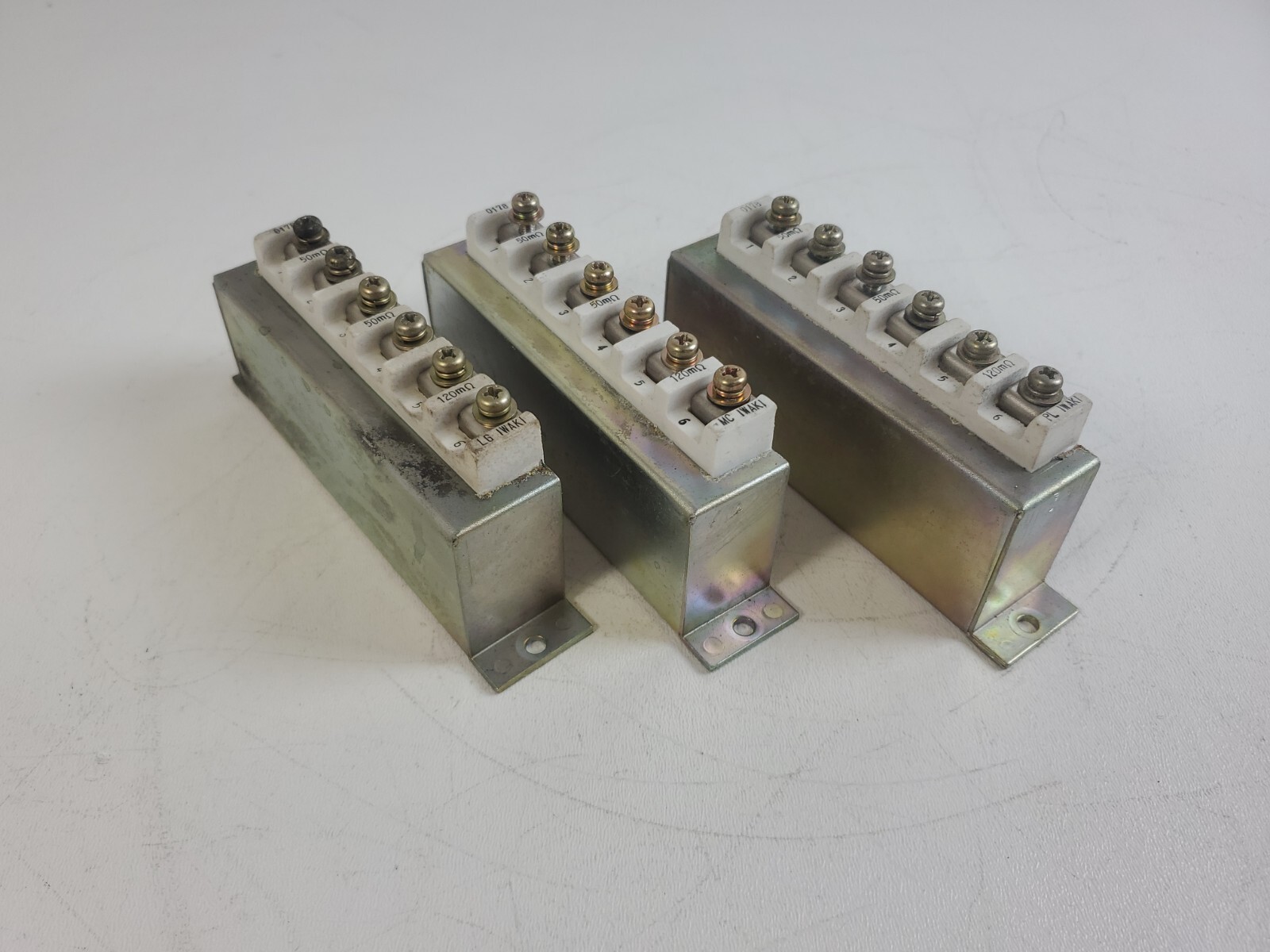 Fanuc Iwaki 0178 Resistors 50mΩ to 120mΩ PACK OF 3