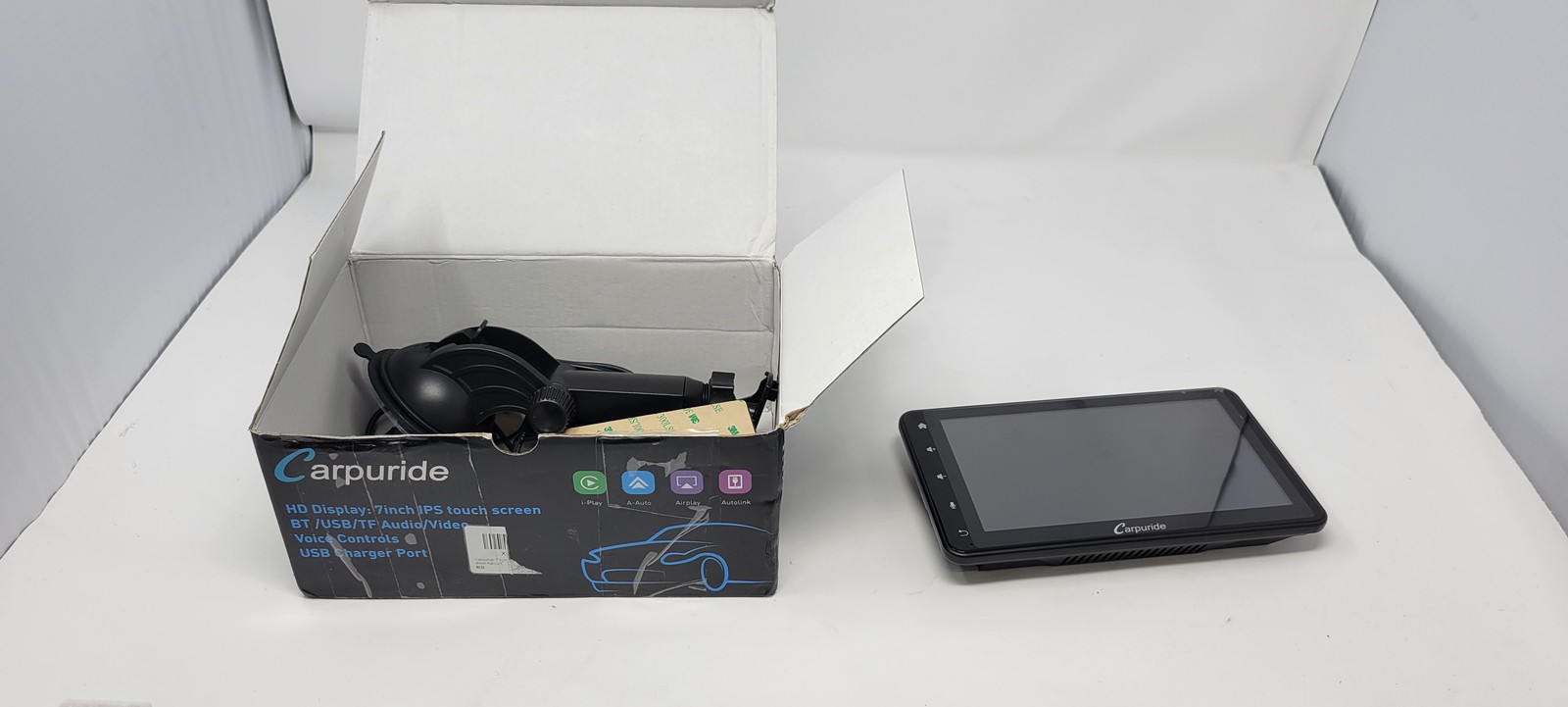 CARPURIDE HD DISPLAY: 7INCH IPS TOUCH SCREEN BT/USB/TF AUDIO/VIDEO VOICE –