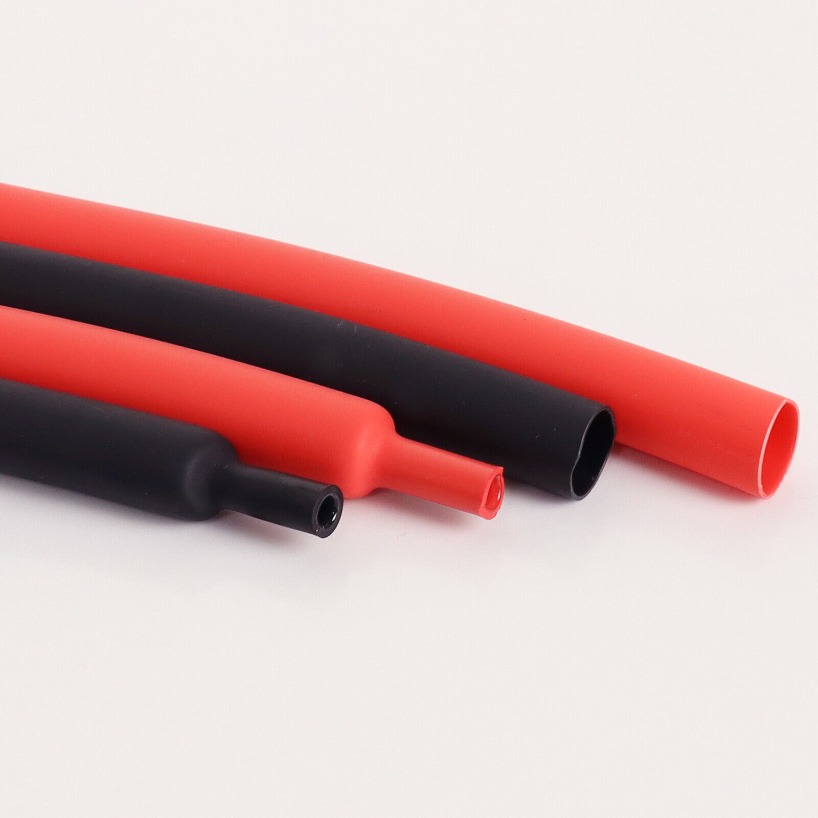 Heat Shrink Tubing Black or Red Marine Grade Waterproof Glue Adhesive Lined 3:1