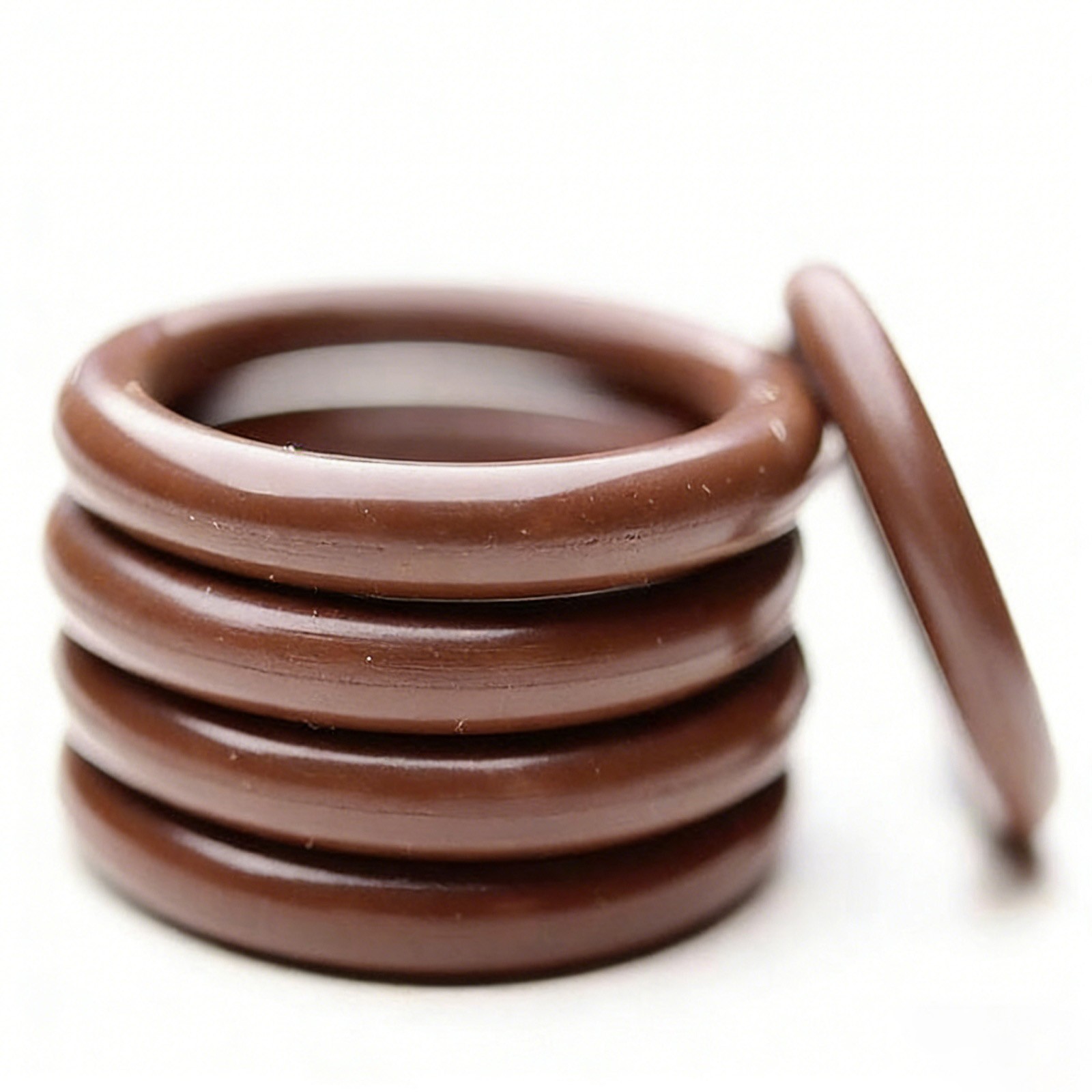 FKM Rubber O Ring 2.5mm Cross Section Brown Sealing Ring 1-195mm ID, 6-200mm OD