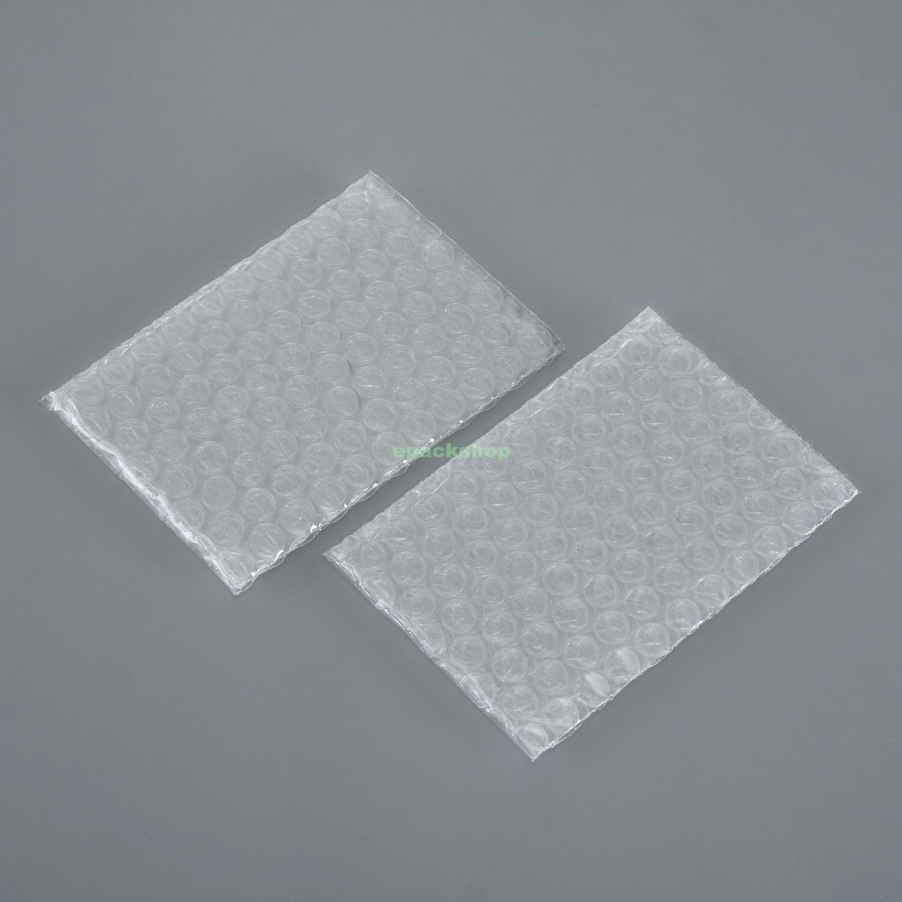 20 Bubble Bags 3″ x 5.9″_80 x 150mm Plastic Clear Poly Envelope Packing Pouches