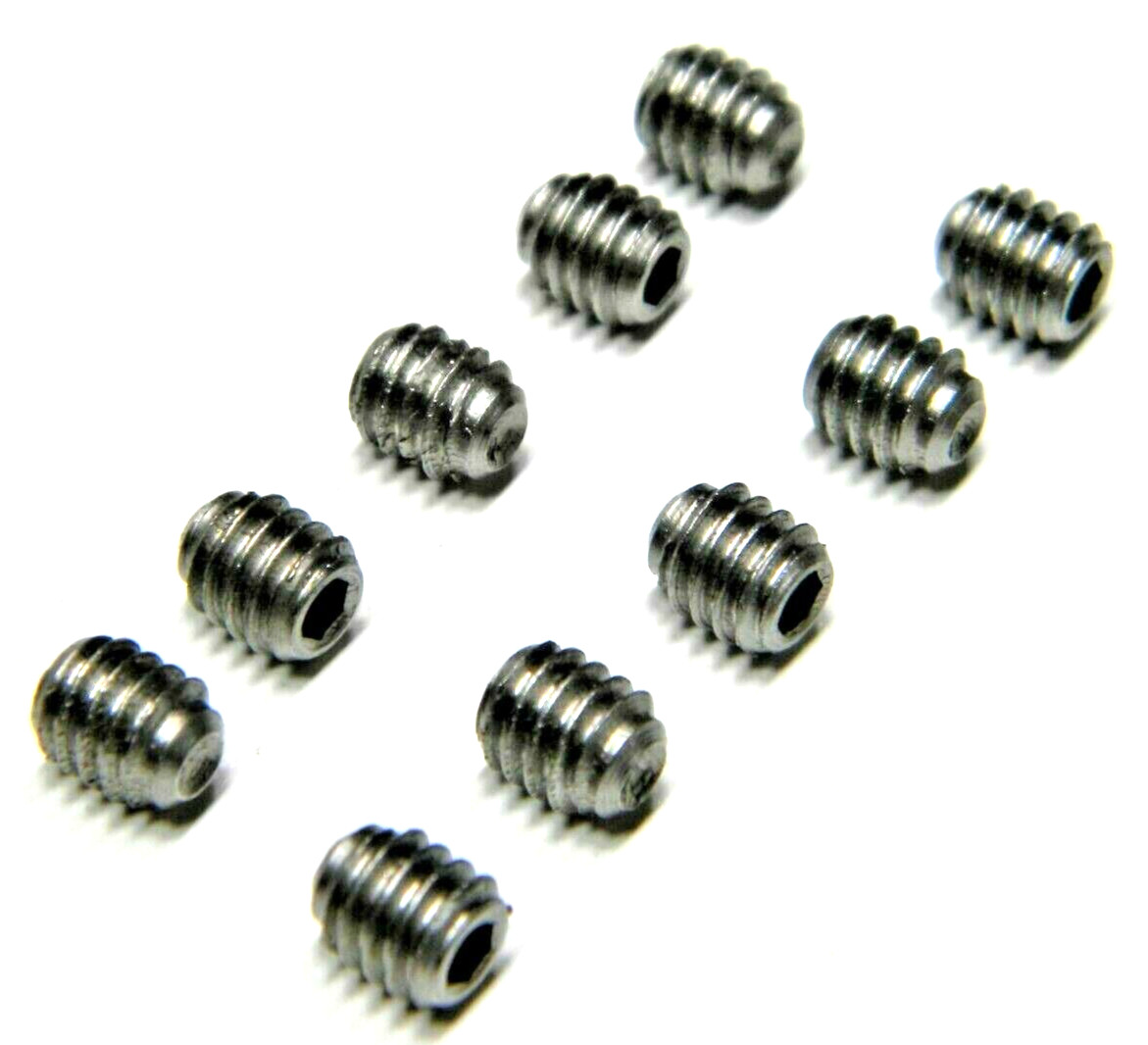 12-24 x 1/4″ Socket Set Cup Point Screw Stainless Steel 18-8 Sold as 10 Pack