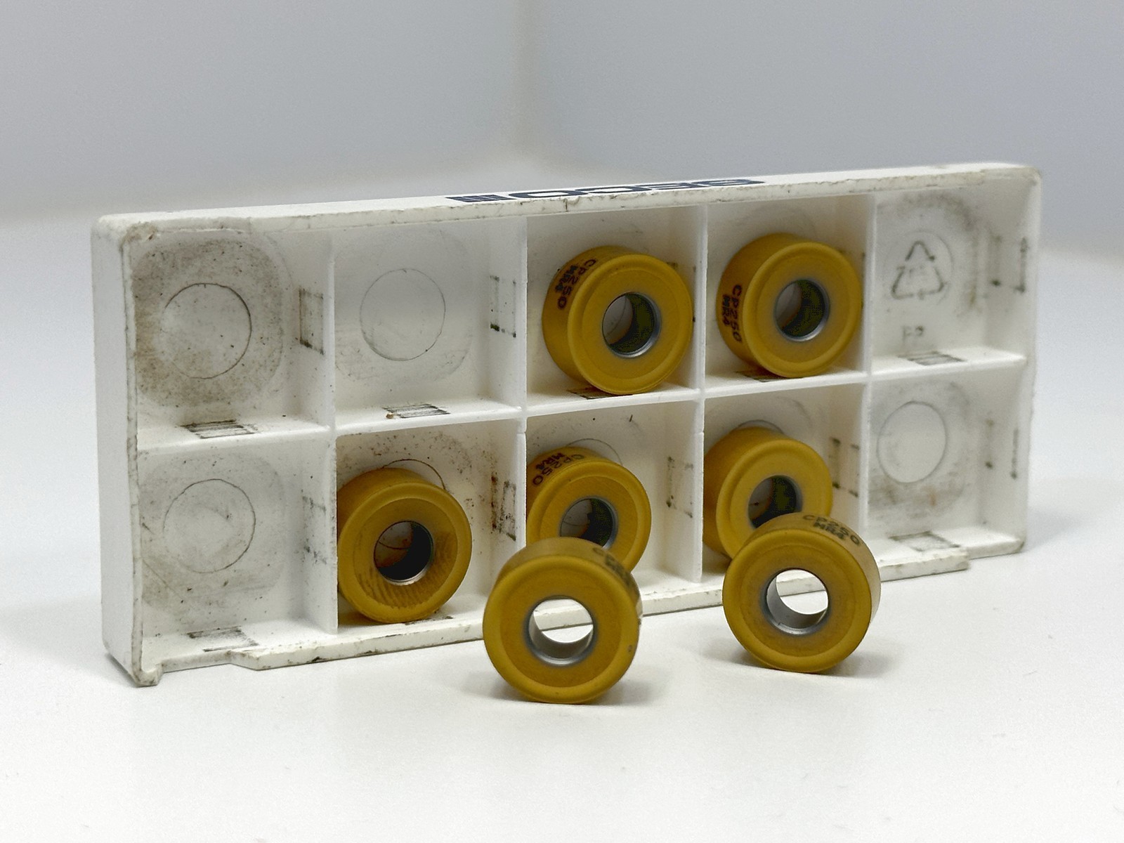 Seco RNMG 43-MR4 RNMG120400-MR4 | New Carbide Inserts | 76048 | Grade CP250 7pcs