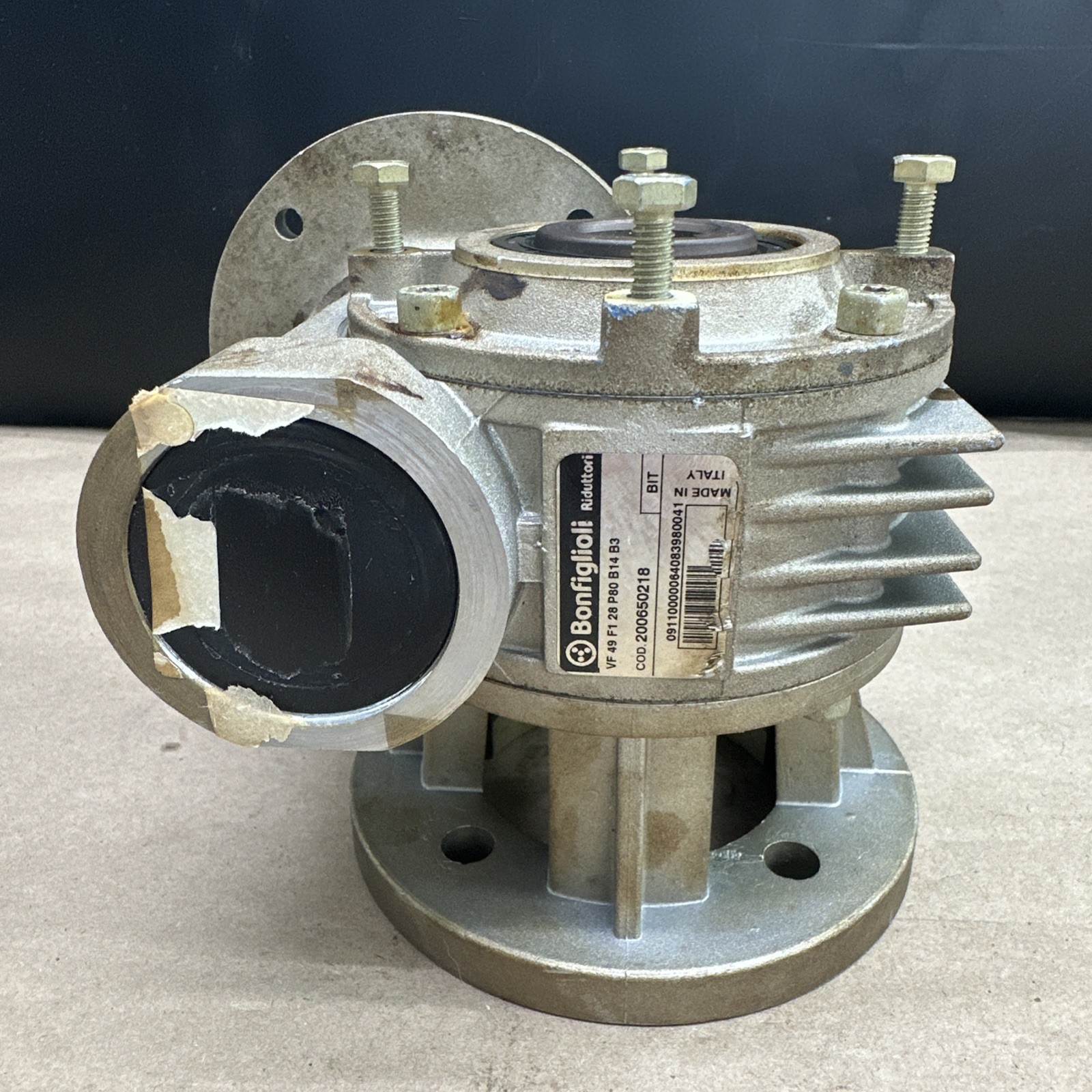 Bonfiglioli Riduttori VF 49 F1 28 P80 B14 B3 Code- 200650218 Gear Reducer || NEW