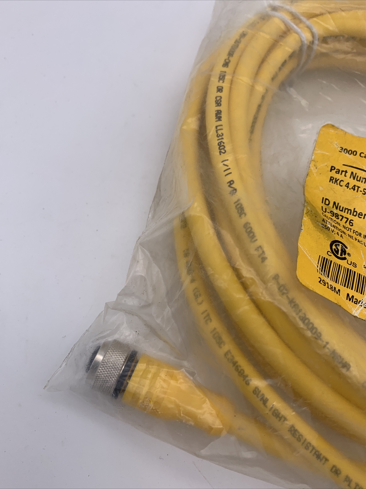TURCK RKC 4.4T-5-WSC 4.4T/S613 U-98776