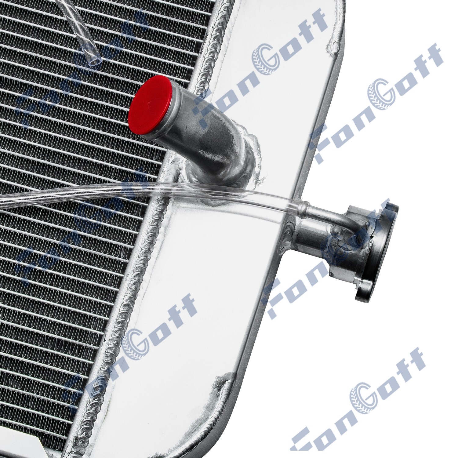 For Ford 2N 8N 9N Models Tractors Aluminum 3 Row Radiator 8N8005,86551430 ALLOY