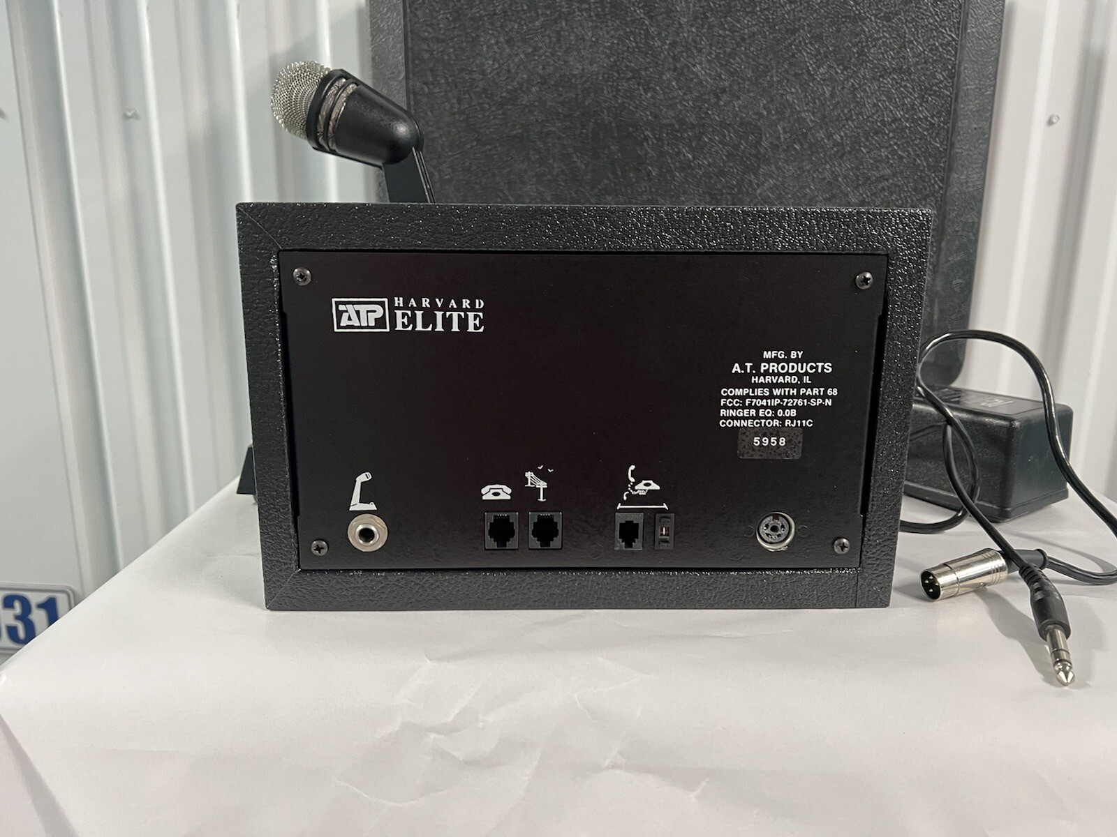 ATP HARVARD ELITE HE-PLUS PORTABLE PA SYSTEM GREAT CONDITION