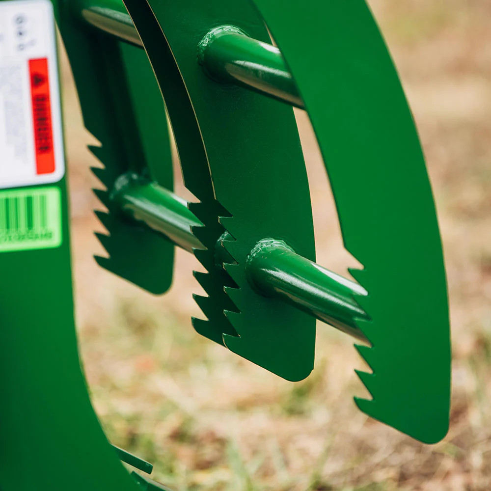 Titan Attachments 48” Light-Duty Single Cylinder Root Grapple Rake John Deer