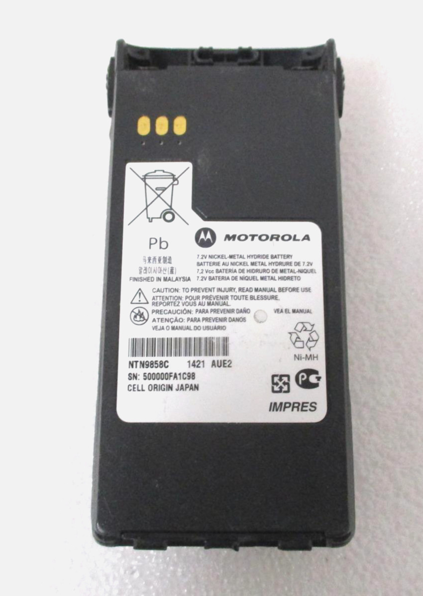 U44125 OEM MOTOROLA NTN9858C IMPRES 72V NiMH Rechargeable Battery G2U