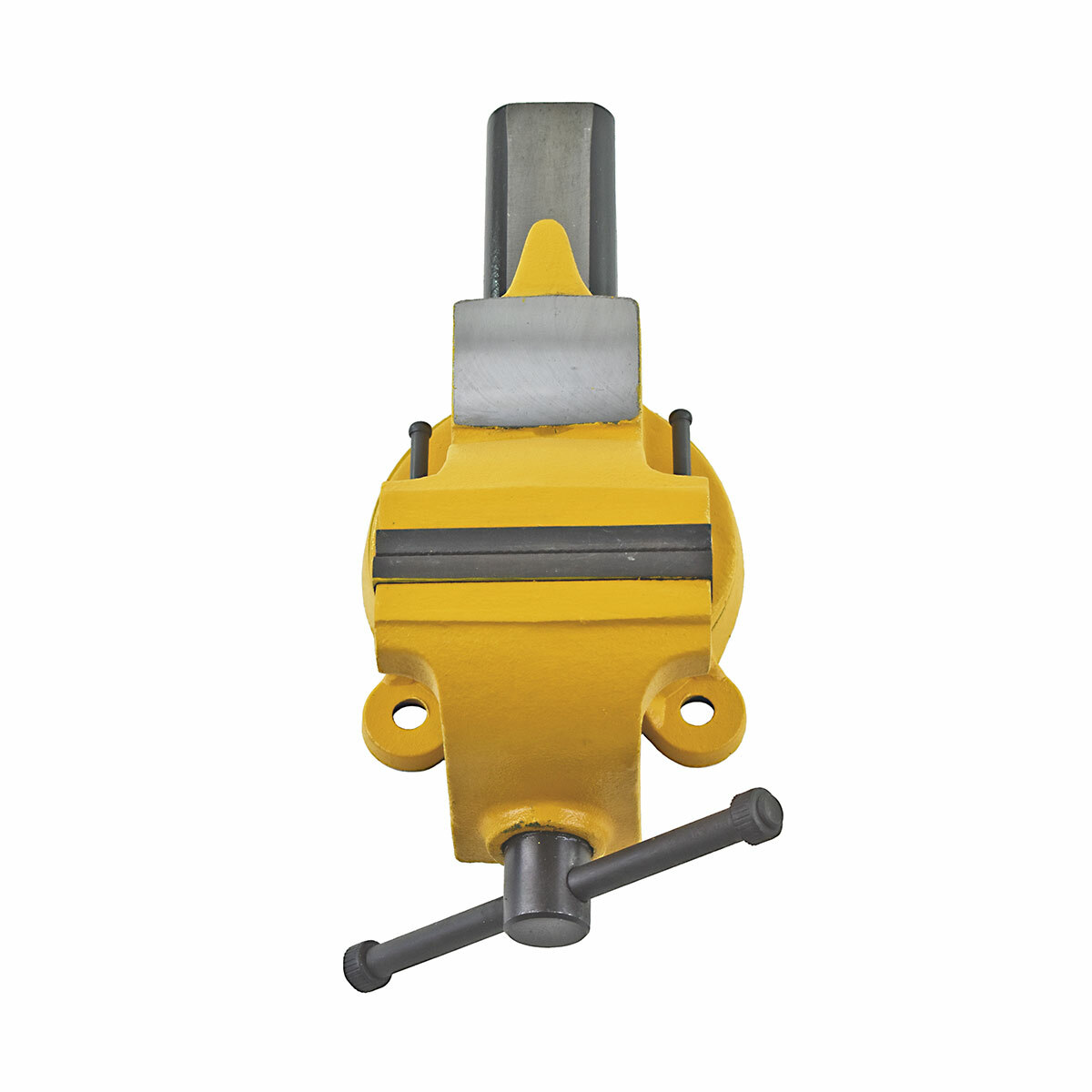 Yost Vises Model 910-HV Workshop Vise High Visibility All Steel Yellow 10in