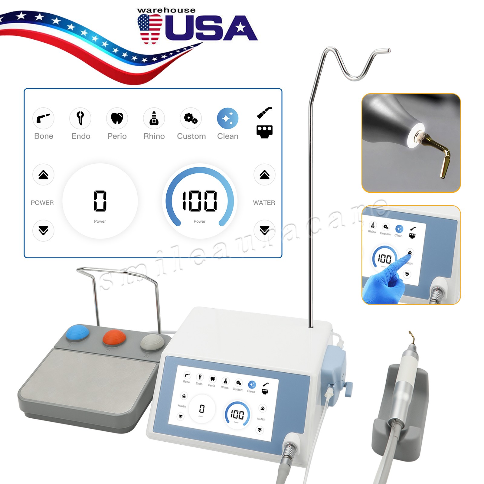 Dental Piezo Surgery Bone Cutter Ultrasonic Bone Piezosurgery Surgical Motor